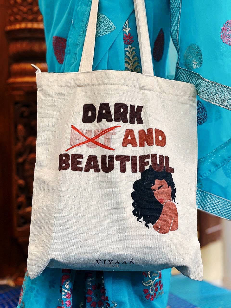 Dark And Beautiful Tote Bag