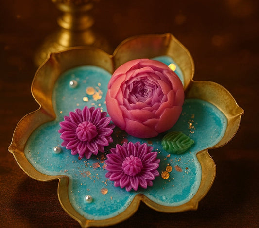 Divine Floral Glow Candle