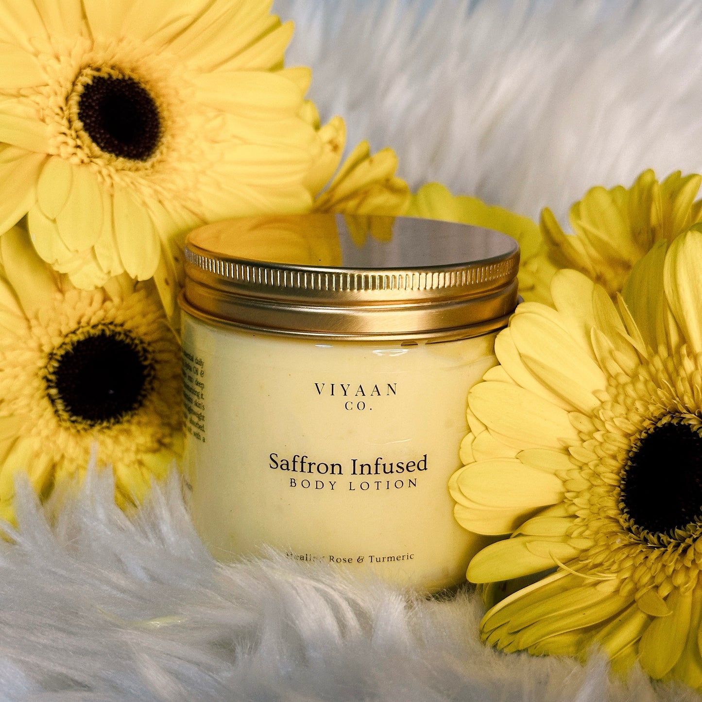 Saffron Infused Body Lotion - Rose & Turmeric (Enchanted Edition)