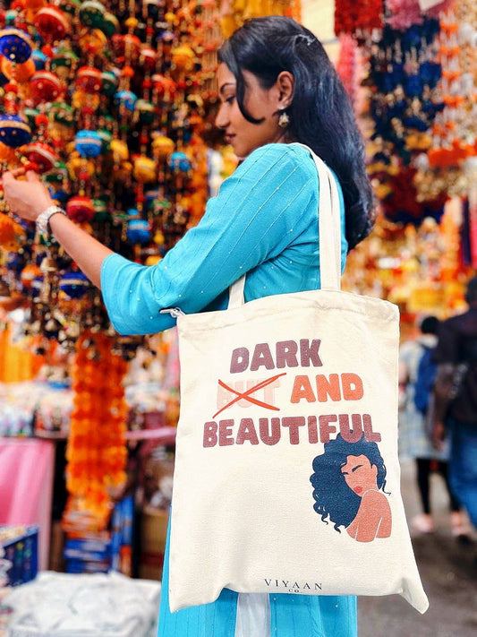 Dark And Beautiful Tote Bag