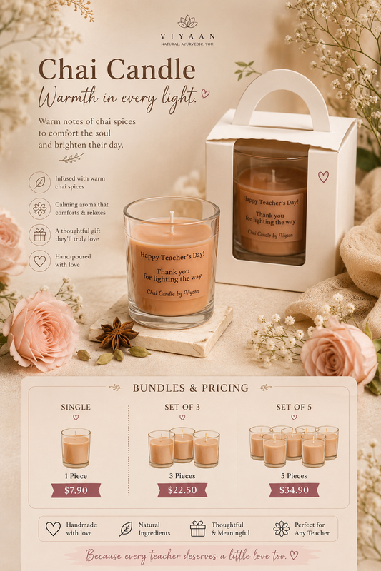 Chai Candle - Teacher’s Day