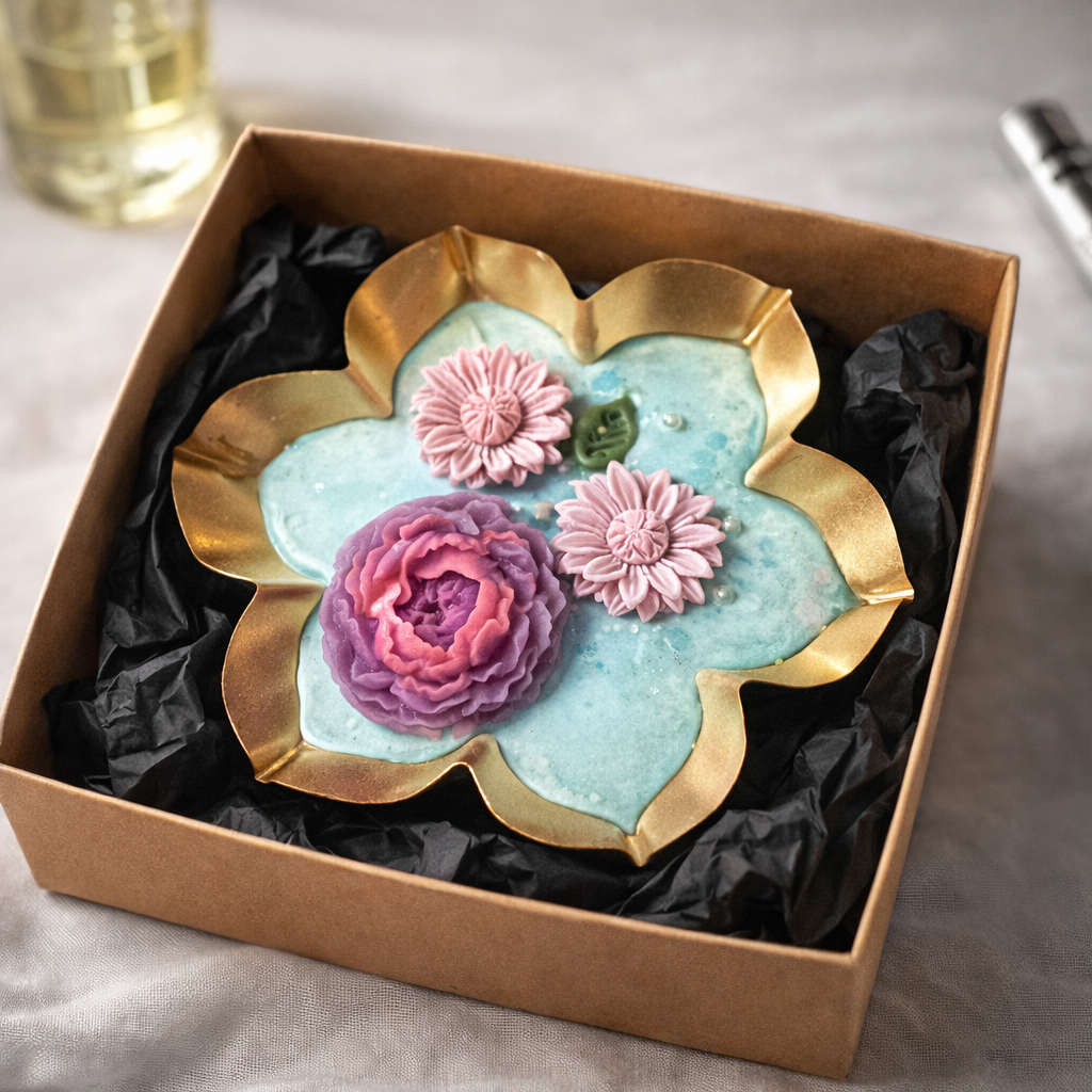 Divine Floral Glow Candle