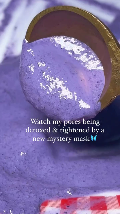 Blue Bloom Mask